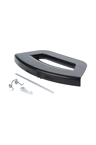 Hotpoint Ariston Uyumlu Çamaşır Makinesi Kapak Mandal Tutamağı Siyah - 551843534