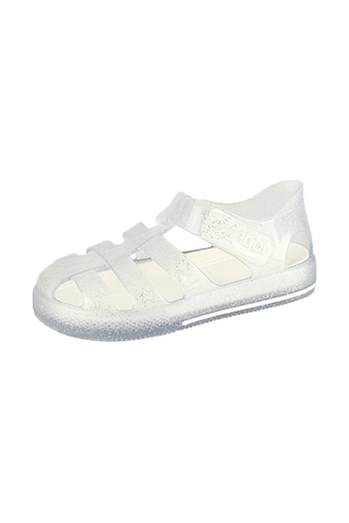 İgor Igor S10265-209 Star Glitter Kız Çocuk Sandalet Beyaz