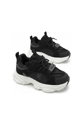 Vicco Ceni Siyah Anatomik Rahat Sneaker Kız Çocuk Ayakkabı 346.f26k.125