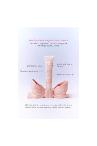 Missha Glow Skin Tinted Tone-Up Sun Pürüzsüzleştirici Aydınlatıcı ve Ton Eşitleyici Güneş Kremi SPF50+ Pa++++ 30 ML