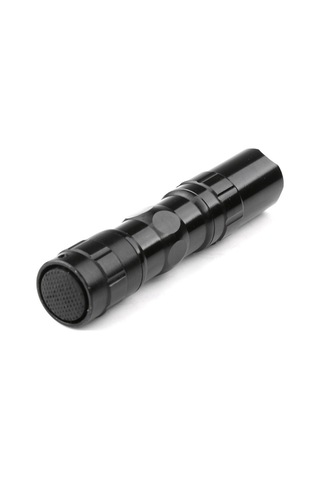 Sones Mini Süper Parlak El Feneri Suya Dayanıklı Küçük Torch Işığı Anahtarlık İle Siyah