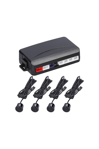 Suofeng "4 Sensörlü Park Sensörü Sistemi - Lcd Ekranlı, Bip Sesli, 2.5m Mesafe Algılama, Kolay Montaj"