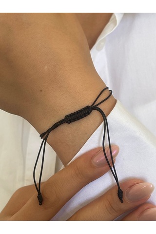 14 Ayar Altın Zarif Altın Bereket Şans Bilekliği Altın