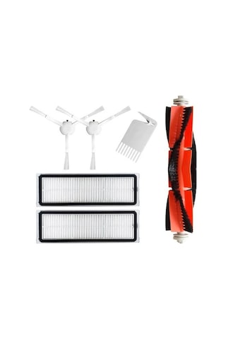Xiaomi 2c Vacuum Mop Uyumlu Yedek Mopsuz Fırça Hepa Filtre Seti