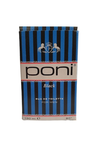 Poni Black Erkek Parfüm EDT 130 ML