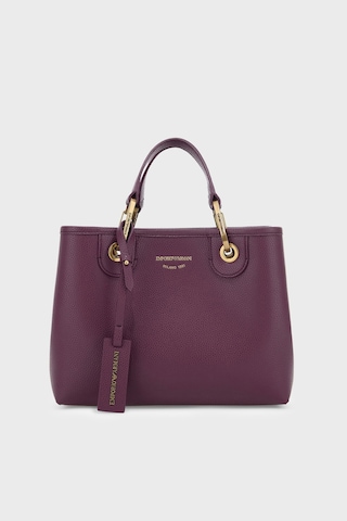 Emporio Armani Logolu Çıkarılabilir Askılı Çanta Kadın Çanta Ew000361 Af12036 Ma149 Mürdüm