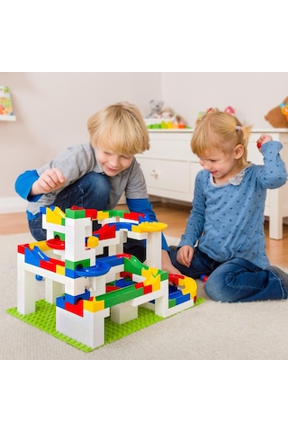 Hubelino Marble Run Büyük Blok Yapım Seti 213 Parça 420572