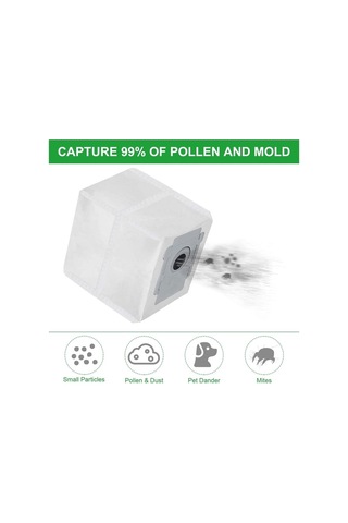 I7, I7+, E5 Modelleri İçin Roomba 6'lı Çantalar B Diğer