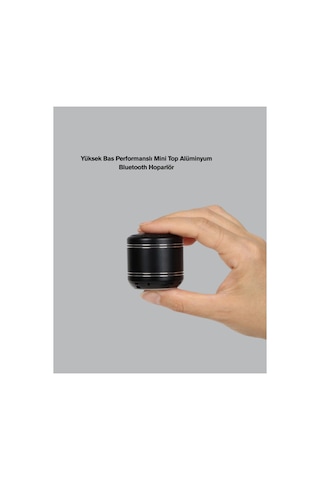 Mini Alüminyum Bluetooth Hoparlör Yüksek Bas I