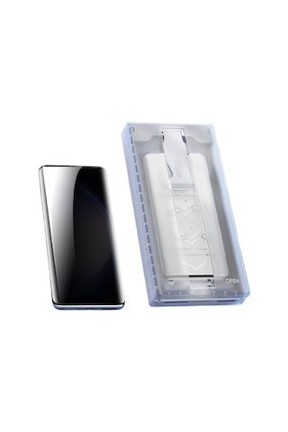 Samsung Galaxy Uyumlu S24 Ultra 6in1 Privacy Hayalet Nano Kolay Uygulama Aparatlı Ekran Koruyucu