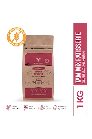 Tam Tarım Tam Mix Patisserie Glutensiz Un Karışımı 1 KG