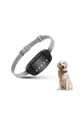 Geeroyoo Köpek Eğitim İçin Dokunmatif Havlama Önleyici, Ip67 Su Geçirmez, Siyah Renk