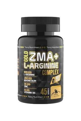 Torq Nutrition Gold ZMA + L-Arginine Complex 45 Kapsül