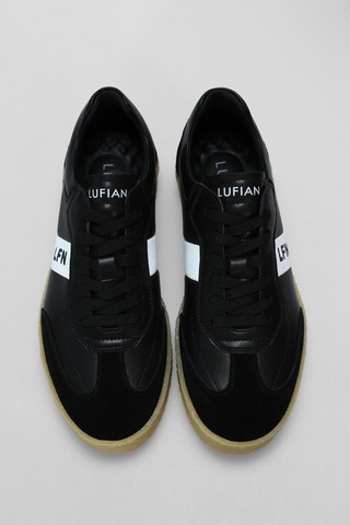 Lufian Jonat Erkek Sneaker Ayakkabı Siyah Siyah 112230208100100 Siyah