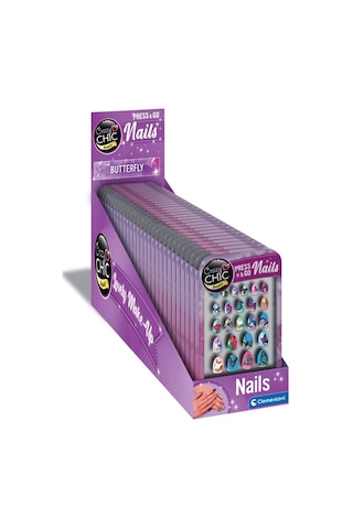 18898 Crazy Chic - Tak Ve Git Tırnaklar - Kelebek - Jymj-890183