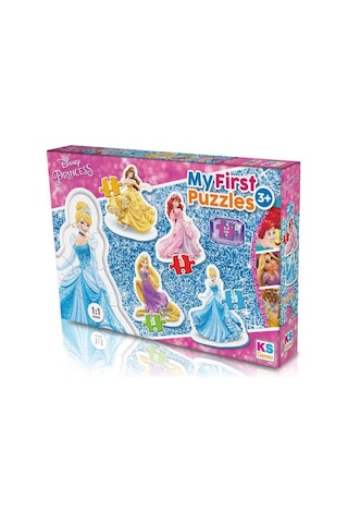 Pr 10304 Prenses Benim Puzzle 4 İn 1 - Ks Puzzle