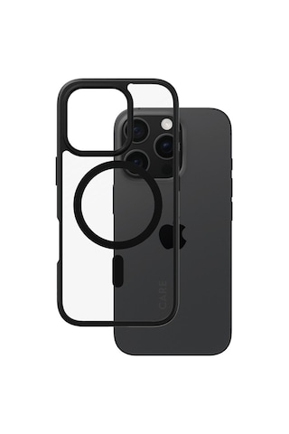 Care By Panzerglass Apple iPhone Uyumlu 16 Pro Flagship Urban Combat & Magsafe - Çerçeve Kılıf Siyah