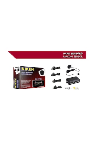 Park Sensörü Ses İkazlı Siyah Niken
