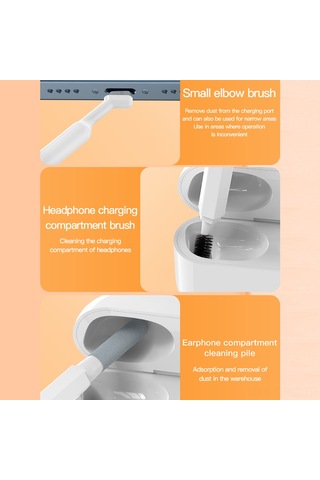 Samdoo 20'li Çok Amaçlı Temizlik Seti - Klavye, Kamera, Kulaklık Ve Ekran Temizliği İçin Profesyonel Araçlar