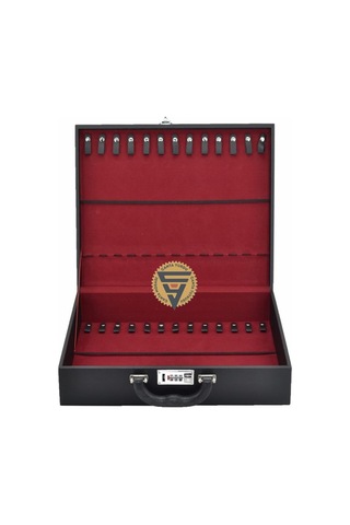 Kuyumcu Tespih Takı Taşıma Ve Saklama Çantası 50'li Siyah