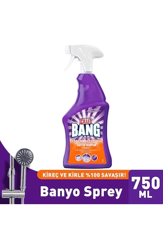 Cillit Bang Banyo Kir ve Kireç Sökücü Sprey 750 ML