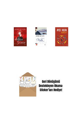 4 Gün 3 Gece + Veda Midi Boy + Taksiii + Okuma Sticker'ları