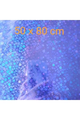 Hediyelik Metalize Kap 50X80 Cm 100 Adetli Paket 2 Taraf  Hologra
