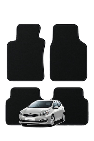 Kia Ceed 2. Nesil 2012-2018 Özel Kesim Tam Uyumlu Lüx Oto Halı Paspas , Kia Paspas , Kia Halı Paspas , Kia Ceed Paspas , Ceed Paspas