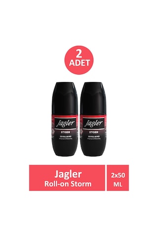 Jagler Erkek Roll-on Storm 2 x 50 ML