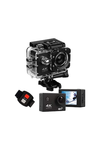 Aksiyon Kamerası Wi-Fi KS503 4K Ultra HD 170 Derece 32 Gb