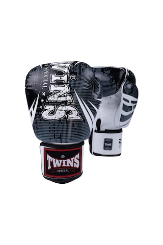 Twins Fbgvl3-tw5bk Boks Eldiveni Deri Muay Thai Eldiveni Siyah