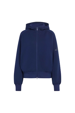 Adidas W Sl Fz Hd Mavi Kadın Sweatshirt Kr2747