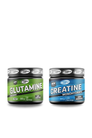Creatine Monohydrate 300 Gr / Glutamine 300 Gr Aromasız