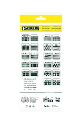 Pacıfıc Bej Yapışkanlı Karma Eva 20x20, 25x25 - Ø 20mm,ø 25mm