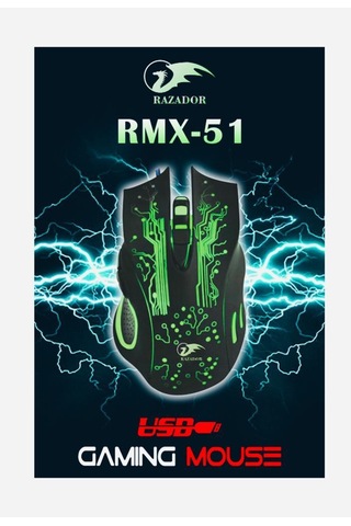 Razador RMX-51 Işıklı Oyuncu Gaming Mouse