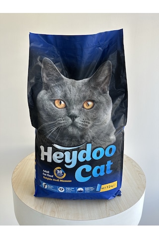 Heydoo Tavuklu Yetişkin Kedi Maması 12 KG