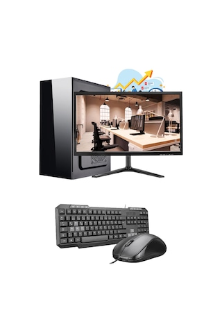 Ramtech WorkForce WF464 i5-6500 8 GB 500 GB HDD+256 GB SSD HDD 19.5" Dos Masaüstü Bilgisayar