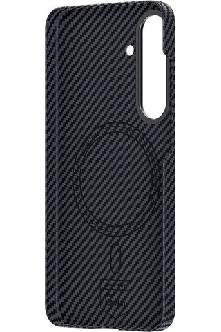 Galaxy Uyumlu S24 Uyumlu Kılıf Magsafe Özellikli Karbon Fiber Benks Essential Armorair 600d Kevlar Kapak Siyah Siyah