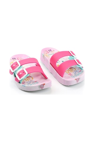 Gezer Yazlık Kaydırmaz Taban Iki Toka Kız Çocuk Terlik (554551043) Pembe