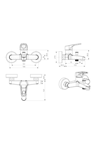 Layer Banyo Bataryası KROM