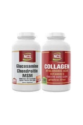 Ncs Glucosamine Chondroitin Msm 300 Tablet + Ncs Collagen 300 Tablet