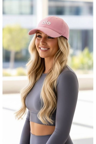 Gk Gamzelirenklerim Luxury Fashıon&accessorıes Nakış Logolu Kadın Baseball Şapka Ayarlanabilir Spor Günlük Cap Aloyazılı Pembe