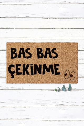 Bas Bas Çekinme Kapı Paspası