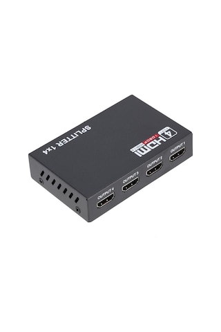 Xtechnx Xtechn012081 Powermaster Pm-12081 1080p 4kx2k 4 Port Hdmı Splitter Dağıtıcı 1.4v Kod:12081