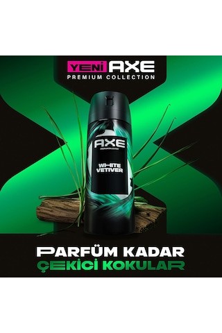 Axe Premium Collection Erkek Deodorant White Vetiver 150 Ml X2