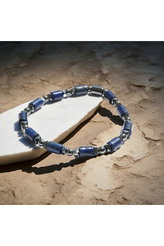 Sakin Liman - Anksiyete Ve Panik Anları İçin Bileklik Lapis Lazuli Ve Hematit Çok Renkli Sakin Liman - Anksiyete Ve Panik Anları İçin Bileklik Lapis Lazuli Ve Hematit Çok Renkli