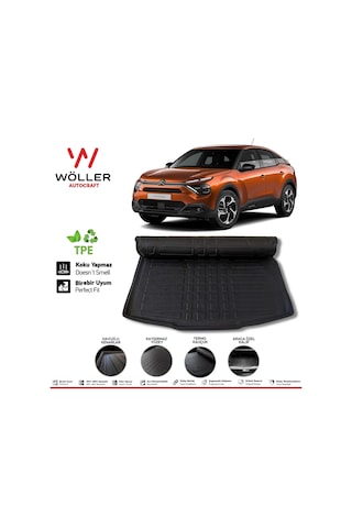 Citroen C4 Bagaj Havuzu 2021 Sonrası 3D Wöller Ultraflex Esnek
