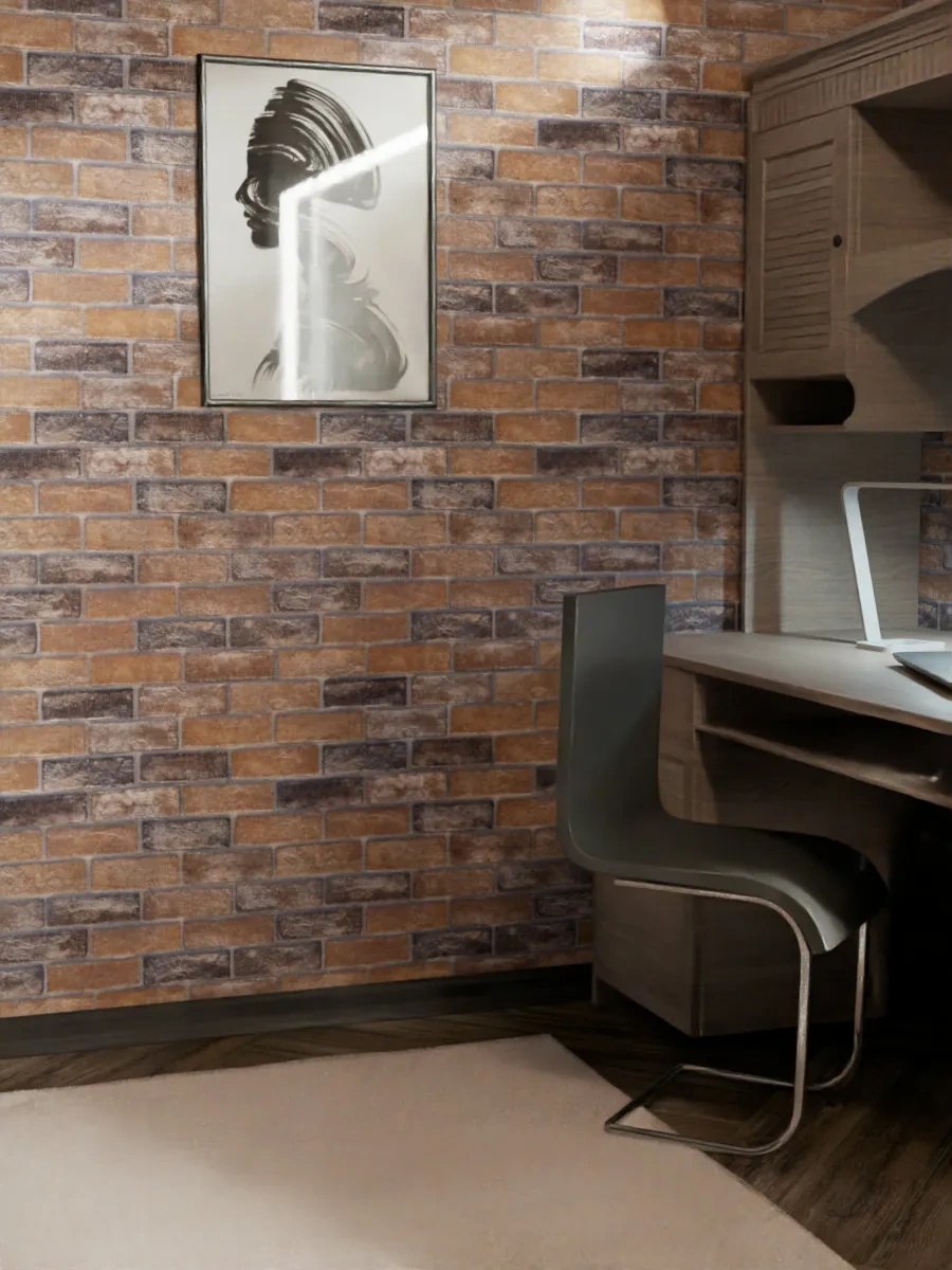 Steindorf Kendinden Yapışkanlı Duvar Kağıtları Pvc 50x280 Cm Tuğla 307427202