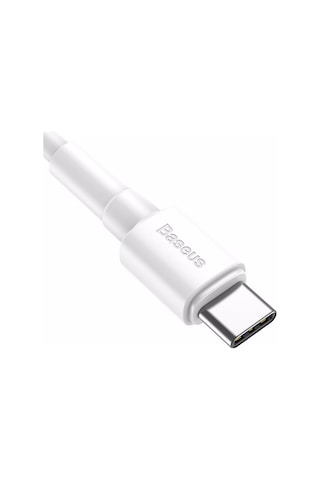 Baseus Mini White Cable USB For Type-C 3A 1m White