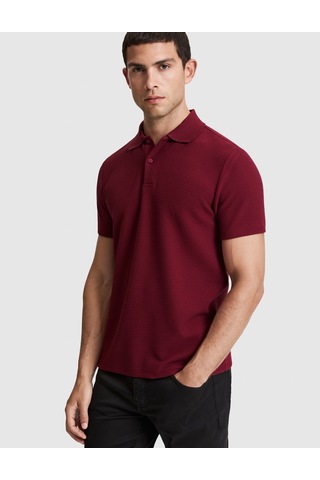 Pierre Cardin Erkek Bordo Tişört 50327875-vr014